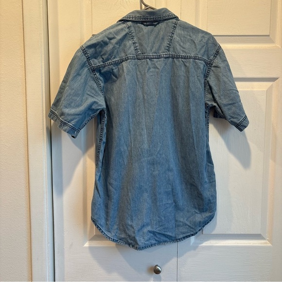 Vintage UltraClub Collection Denim Button Up Shirt - Size Small - Picture 5 of 7
